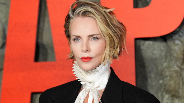 Charlize Theron’s Anti-Spring Manicure Is Oddly Refreshing—See the Photos